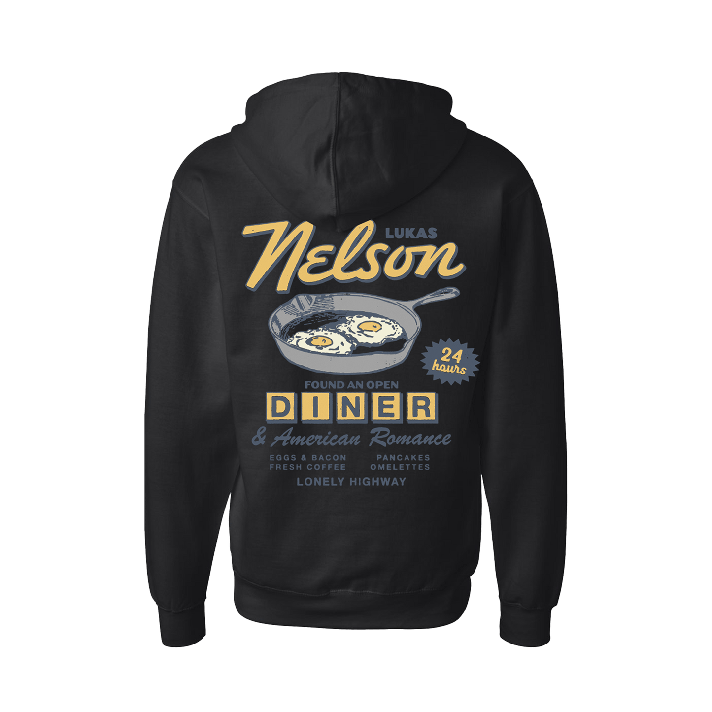 Lonely Diner Zip Up Hoodie