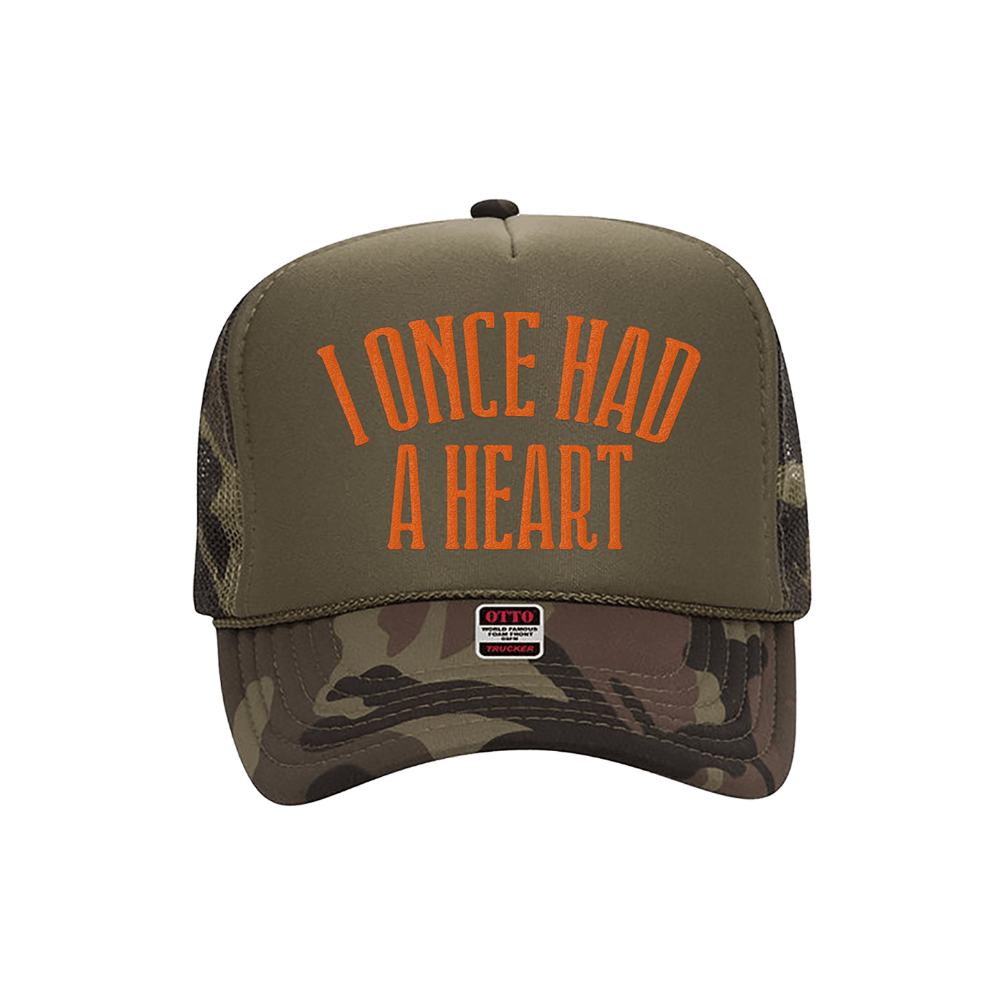 Swoosh Camo Trucker Hat