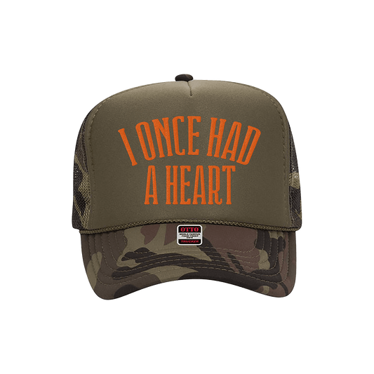 Swoosh Camo Trucker Hat